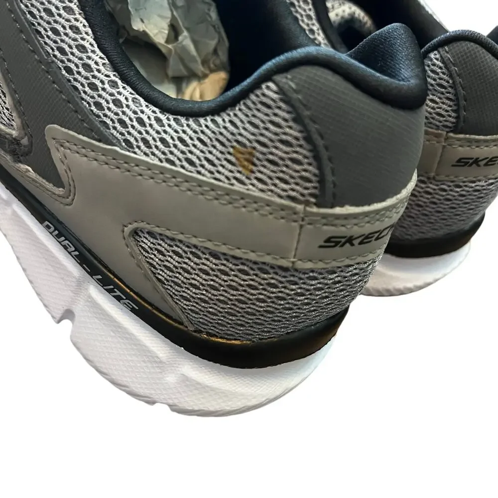 Skechers Dual-Lite Lightweight Walking Shoes Men’s 8.5 NWT Athletic Athleisure